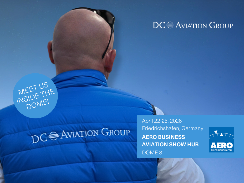 DC Aviation Group auf der AERO 2026 – Wir sind wieder dabei!